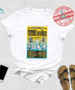 Best The wonder years & the menzingers 2024 fall us tour shirt, hoodie, sweater, long sleeve and tank top Best The wonder years & the menzingers 2024 fall us tour shirt