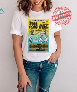 Best The wonder years & the menzingers 2024 fall us tour shirt, hoodie, sweater, long sleeve and tank top Best The wonder years & the menzingers 2024 fall us tour shirt