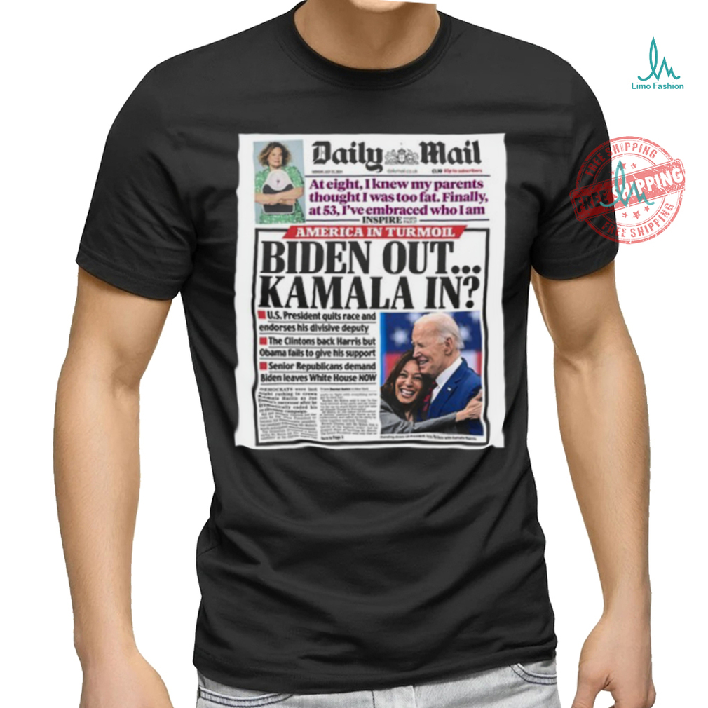 Biden Out Kamala In Tee Shirt Biden Out Kamala In Tee Shirt
