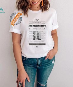 Biden Trump Vice President 2024 Newspaper Shirt