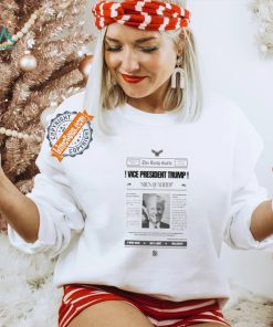 Biden Trump Vice President 2024 Newspaper Shirt, hoodie, sweater, long sleeve and tank top Biden Trump Vice President 2024 Newspaper Shirt