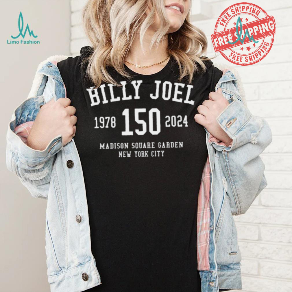 Billy Joel 150 MSG Athletic Shirt Billy Joel 150 MSG Athletic Shirt