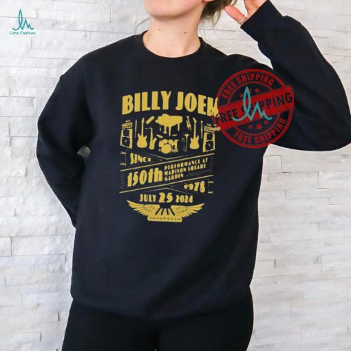 Billy Joel 150th MSG Instruments July 25 2024 Shirt