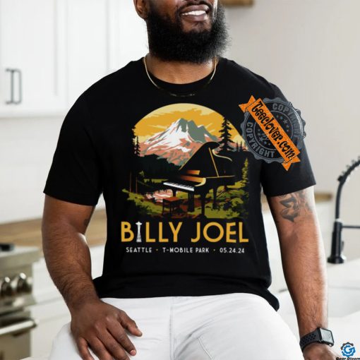 Billy Joel 5 24 24 Seattle Mountain Event T Shirt