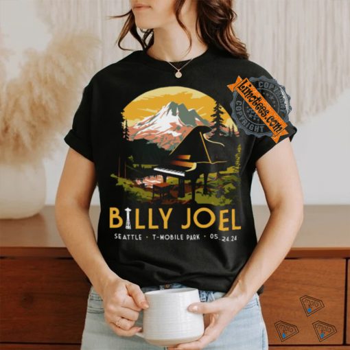 Billy Joel 5 24 24 Seattle Mountain Event T Shirt