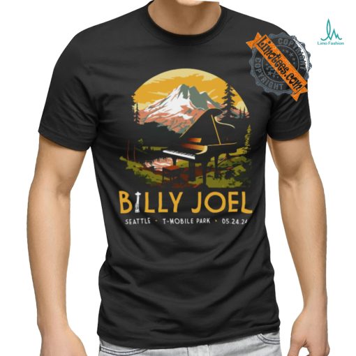 Billy Joel 5 24 24 Seattle Mountain Event T Shirt