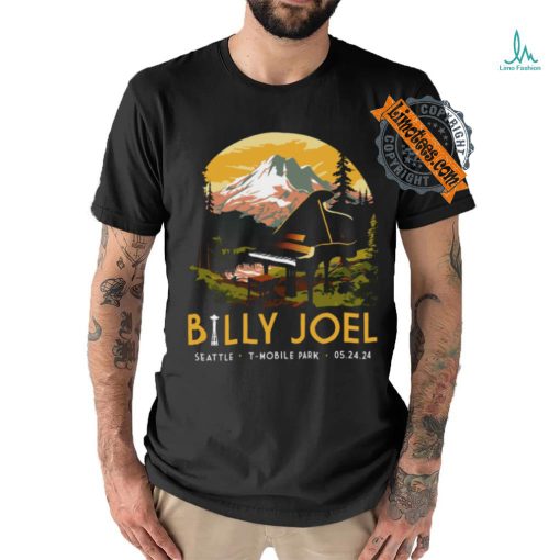 Billy Joel 5 24 24 Seattle Mountain Event T Shirt