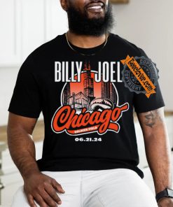 Billy Joel 6 21 24 Chicago Event T Shirt