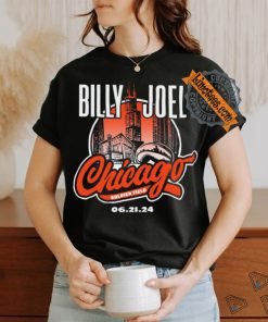 Billy Joel 6 21 24 Chicago Event T Shirt