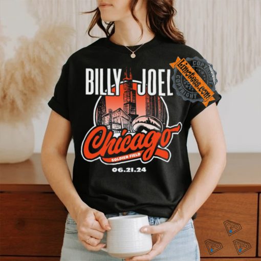 Billy Joel 6 21 24 Chicago Event  T Shirt