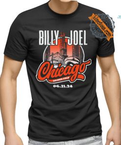 Billy Joel 6 21 24 Chicago Event T Shirt