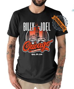 Billy Joel 6 21 24 Chicago Event T Shirt