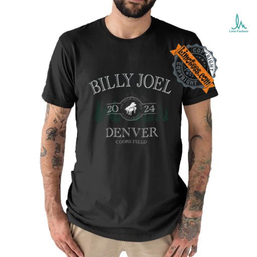 Billy Joel 7 12 24 Denver Piano Event T Shirt