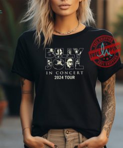 Billy Joel In Concert Music Tour 2024 Black T shirt