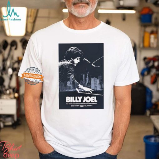 Billy Joel July 25 2024 Madison Square Garden In New York NY T Shirt