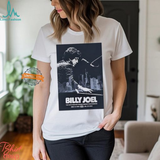 Billy Joel July 25 2024 Madison Square Garden In New York NY T Shirt