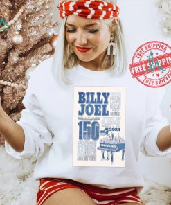 Billy Joel The Final Show At MSG In New York NY On July 25 2024 Poster shirt