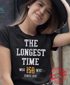 Billy Joel The Longest Time 150 At MSG In NYC On July 25 2024 Shirt