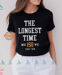 Billy Joel The Longest Time 150 At MSG In NYC On July 25 2024 T Shirt