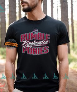 Binghamton Rumble Ponies Carousel horse logo Shirt