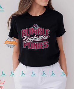 Binghamton Rumble Ponies Carousel horse logo Shirt