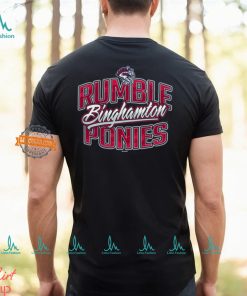 Binghamton Rumble Ponies Carousel horse logo Shirt