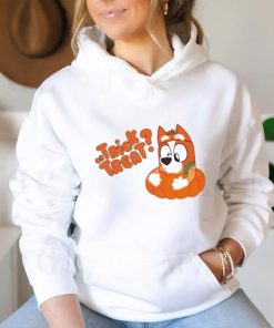 Bingo Pumpkin Trick or Treat Halloween Cute Cartoon shirt