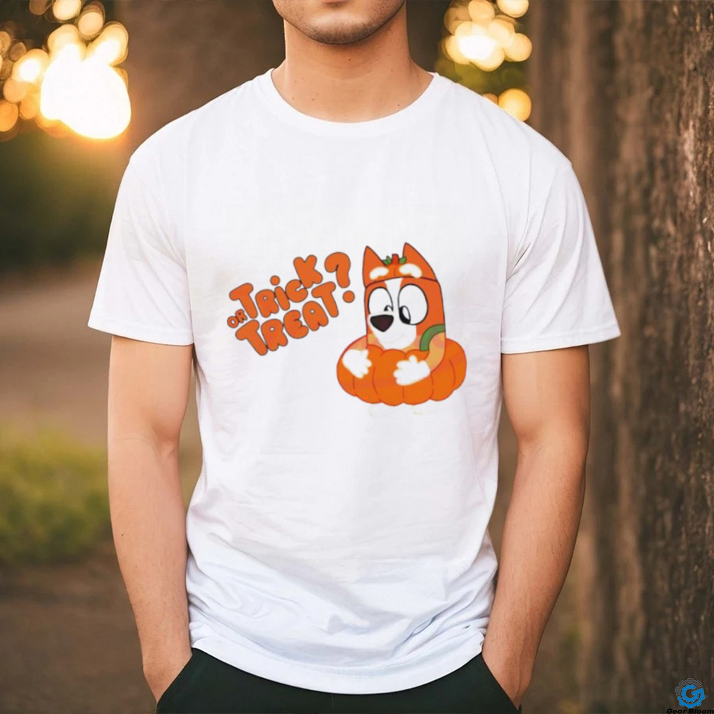 Bingo Pumpkin Trick or Treat Halloween Cute Cartoon shirt Bingo Pumpkin Trick or Treat Halloween Cute Cartoon shirt