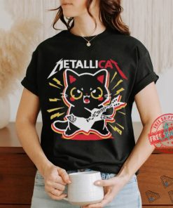 Black Cat Metal Band T Shirt