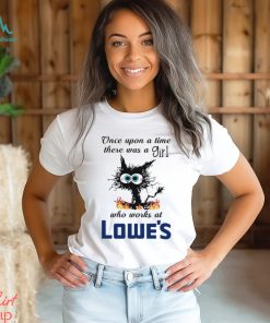 Black Cat once upon a time there was a girl who works at Lowe’s Shirt