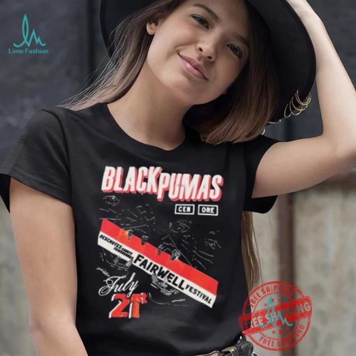 Black Pumas 2024 FairWell Festival Shirt