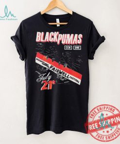 Black Pumas 2024 FairWell Festival Shirt