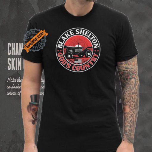 Blake Shelton God’s Country Tractor shirt