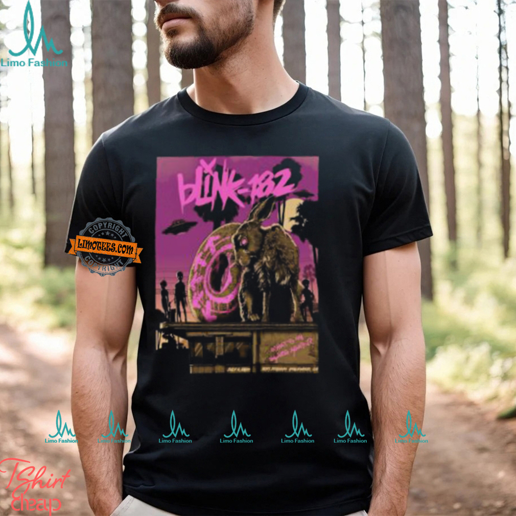 Blink 182 City Merch At Sofi Stadium In Inglewood CA With The Rams Artwork 2024 Unisex T Shirt Blink 182 City Merch At Sofi Stadium In Inglewood CA With The Rams Artwork 2024 Unisex T Shirt