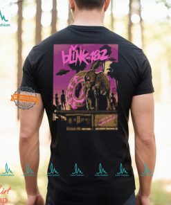 Blink 182 City Merch At Sofi Stadium In Inglewood CA With The Rams Artwork 2024 Unisex T Shirt, hoodie, sweater, long sleeve and tank top Blink 182 City Merch At Sofi Stadium In Inglewood CA With The Rams Artwork 2024 Unisex T Shirt