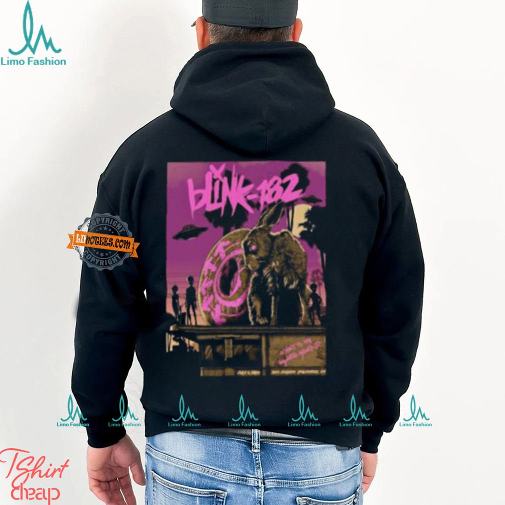 Blink 182 City Merch At Sofi Stadium In Inglewood CA With The Rams Artwork 2024 Unisex T Shirt Blink 182 City Merch At Sofi Stadium In Inglewood CA With The Rams Artwork 2024 Unisex T Shirt