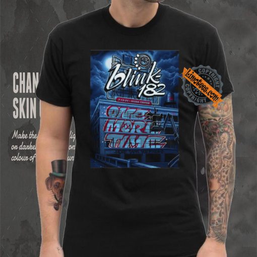 Blink 182 July 13 2024 Moda Center In Portland Or Poster Shirt