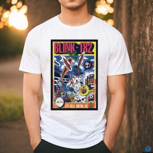 Blink 182 July 21 2024 Citi Field in Queens NY Poster Shirt