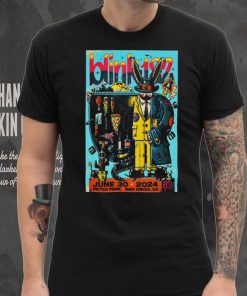 Blink 182 June 30 2024 Petco Park San Diego CA Poster Shirt