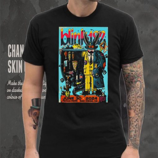 Blink 182 June 30 2024 Petco Park San Diego CA Poster Shirt