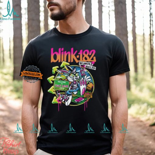 Blink 182 Salt Lake City, UT Jul 11, 2024 Tour Shirt