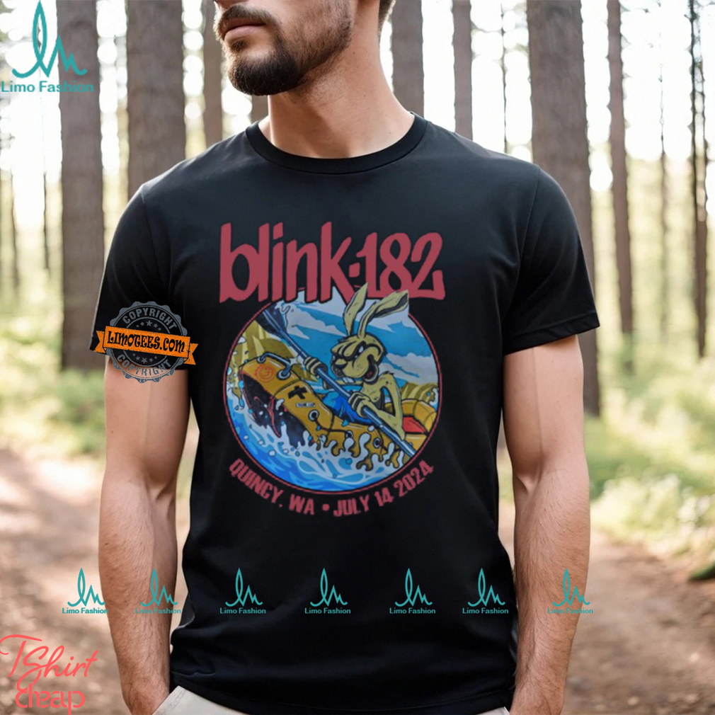 Blink 182 Tour In Quincy WA On July 14 2024 Shirt Blink 182 Tour In Quincy WA On July 14 2024 Shirt
