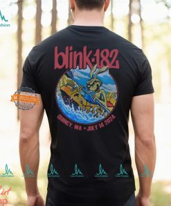 Blink 182 Tour In Quincy WA On July 14 2024 Shirt