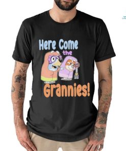 Bluey Come The Grannies Cartoon Meme shirt