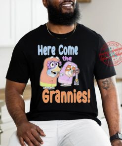 Bluey Come The Grannies Cartoon Meme shirt