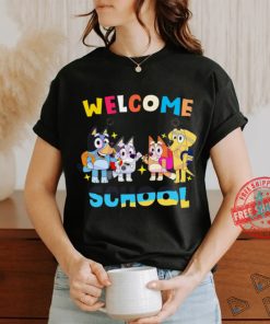 Bluey Friends Welcome Back To School shirt