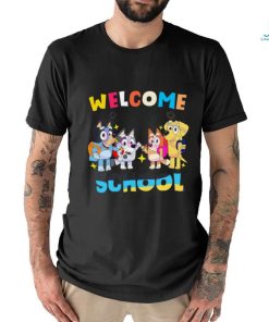 Bluey Friends Welcome Back To School shirt