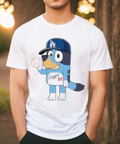 Bluey Los Angeles Dodgers baseball MLB shirt