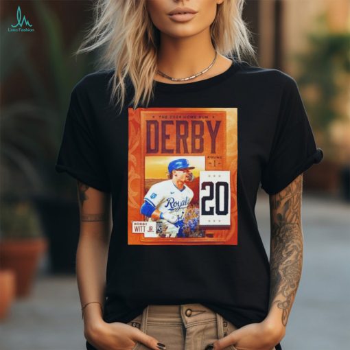 Bobby Witt Jr Kansas City Royals the 2024 Home Run Derby shirt