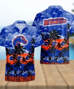 Boise State Broncos Palms Tree Hawaiian Shirt